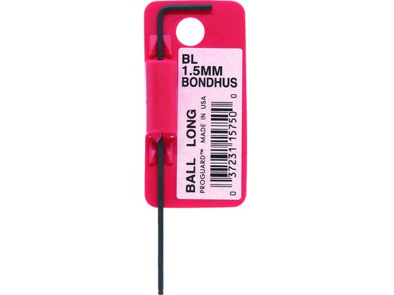 【楽天スーパーSALE限定★ポイント2倍＆2,000円クーポン】【お取り寄せ】ボンダス ボールポイント・L-レンチ ロング 1.5mm BL1.5MM BL1.5MM 六角棒レンチ ドライバー 作業用品 工具