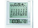 【レビュー投稿で100円OFFクーポン】【お取り寄せ】SEIKO マンスリーカレンダー機能付 電波掛置兼用時計 白 SQ422W 置き時計 時計