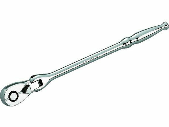【楽天スーパーSALE限定★ポイント2倍＆2,000円クーポン】【お取り寄せ】KTC 12.7sq.フレックスロングラチェットハンドル BR4FL ソケット ソケットレンチ 作業用品 工具