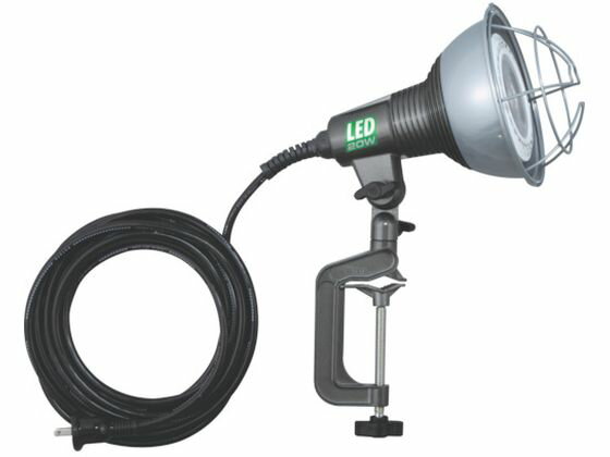 【レビュー投稿で100円OFFクーポン】【お取り寄せ】ハタヤ LED作業灯 20W電球色ビームタイプ 電線0.3m ..