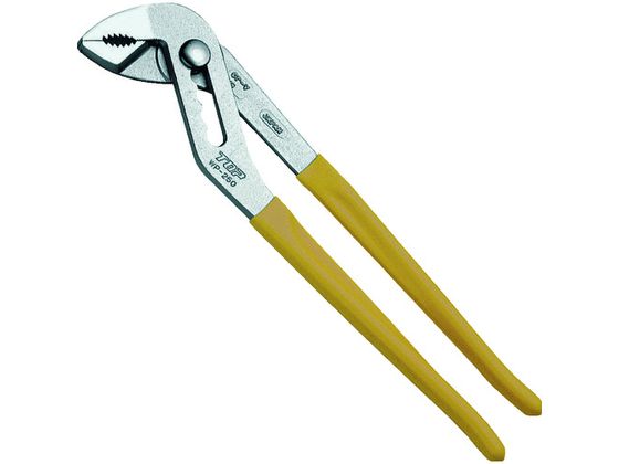 Pliers Other - 【マラソン限定★ポイント2倍】【お取り寄せ】TOP ウォーターポンププライヤ(ビニールグリップ付) 250mm WP-250G プライヤー ペンチ ニッパ 作業用品 工具