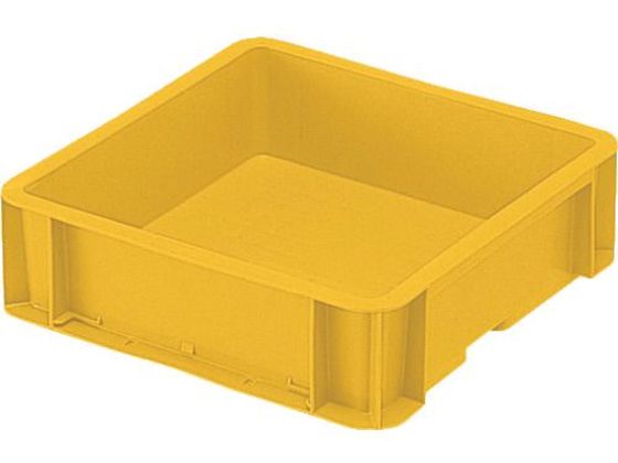 【レビュー投稿で100円OFFクーポン】【お取り寄せ】積水 トヨタ規格コンテナ TP-331Fフラットタイプ 黄 TP331FY ボックスコンテナ 保管 作業