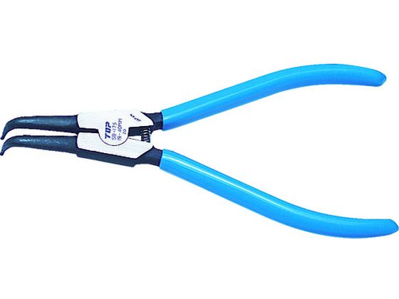 【レビュー投稿で100円OFFクーポン】【お取り寄せ】TOP スナップリングプライヤ 軸用曲爪 使用範囲19~40mm SB-175 プライヤー ペンチ ニッパ 作業用品 工具