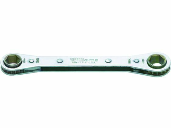 【レビュー投稿で100円OFFクーポン】【お取り寄せ】WILLIAMS ラチェッティングボックスレンチ 13×14mm JHWRBM-1314 ラチェットレンチ レンチ スパナ プーラー 作業用品 工具