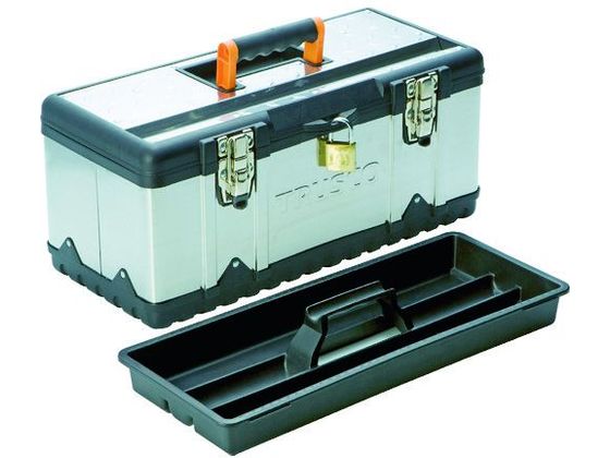 【レビュー投稿で100円OFFクーポン】【お取り寄せ】TRUSCO ステンレス工具箱 Mサイズ TSUS-3025M ツールボックス ツールバック 保管 作業