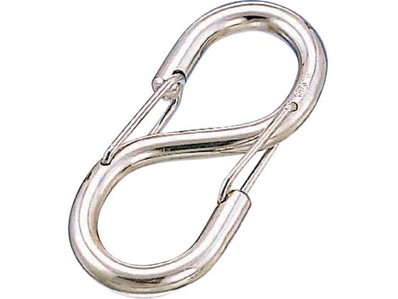 【レビュー投稿で100円OFFクーポン】【お取り寄せ】水本 ステンレス Sカンフック SUS316 線径8mm 長さ99mm (1個入) 吊具 物流 作業