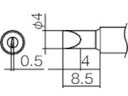 【マラソン限定★2000円クーポン&ポイント2倍】【お取り寄せ】白光 こて先 4D型 T12-D4 電気はんだこて はんだ 静電気対策用品 生産加工用品 作業用品 工具