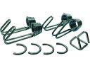 【レビュー投稿で100円OFFクーポン】【お取り寄せ】ユタカメイク 金具 ゴムロープ金具Eセット GA-05 トラックロープ 荷締 現場 安全 作業
