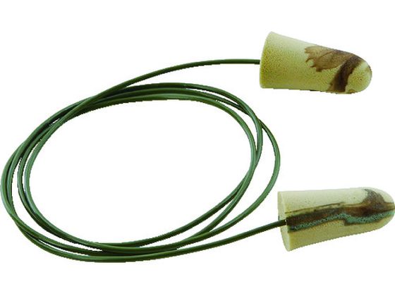 【ポイント2倍★22日20:00〜27日9:59迄】【お取り寄せ】MOLDEX 使い捨て耳せん CAMO PLUGS 6609 コード付き 耳栓 イヤープラグ イヤーマフ 安全保護具 作業