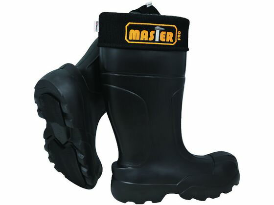 【お取り寄せ】Camminare EVA防寒セフティブーツ Master ゴム底 25.5 ブラック 安全靴 作業靴 安全保護具 作業