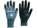 【レビュー投稿で100円OFFクーポン】【お取り寄せ】UVEX フィノミック オールラウンド L 6004969 背抜き手袋 軍手 作業用手袋