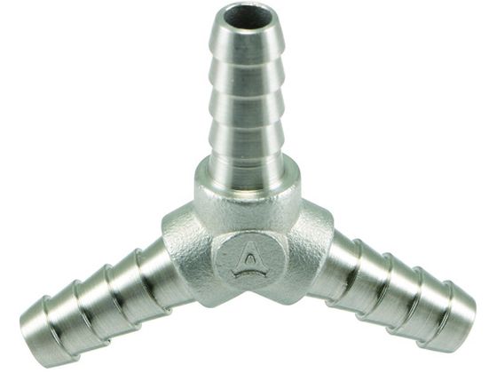 【レビュー投稿で100円OFFクーポン】【お取り寄せ】ASOH SUS 三方接手 Φ7 HY-7007 継手 アダプター 配管材