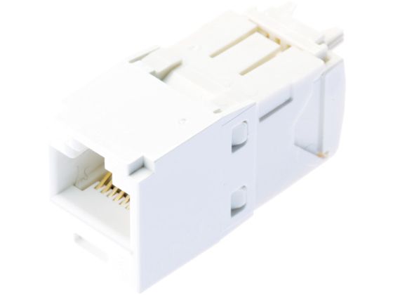 【スーパーSALE限定2,000円クーポン＆11日9:59迄ポイント2倍】 【お取り寄せ】パンドウイット カテゴリ6モジュラージャック 白 CJ688TGWH モジュラーケーブル PC用ケーブル ケーブル 電源タップ 配線パーツ 家電