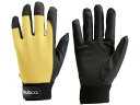 【マラソン限定★ポイント2倍】【お取り寄せ】TRUSCO PU厚手手袋 LLサイズ イエロー TPUG-Y-LL ポリウレタン手袋 革手袋 合皮手袋 PU手袋 作業用手袋