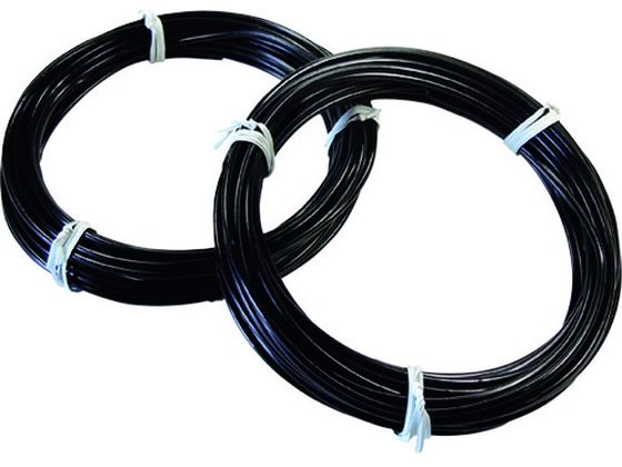 【レビュー投稿で100円OFFクーポン】【お取り寄せ】ダイドーハント アルミ線 黒コート #10×10 10155871 内装商品 建築金物 土木 建築資材