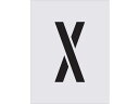 【レビュー投稿で100円OFFクーポン】【お取り寄せ】IM ステンシル X 文字サイズ250×125mm AST-76 塗装 塗装 養生 内装 土木 建築資材