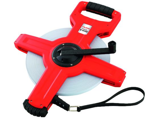 【レビュー投稿で100円OFFクーポン】【お取り寄せ】タジマ エンジニヤスーパーワイドはや巻100m HSW3-100 巻尺 メジャー 測定 作業