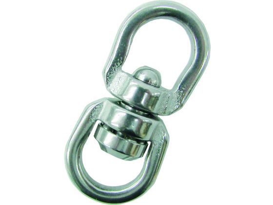 【レビュー投稿で100円OFFクーポン】【お取り寄せ】水本 ステンレス ベアリング入りスイベル B-2687 吊..