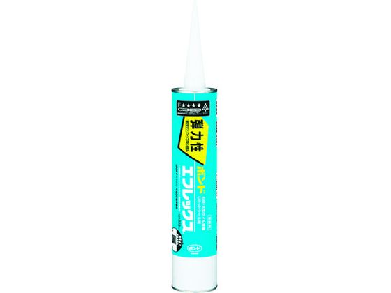【レビュー投稿で100円OFFクーポン】【お取り寄せ】コニシ ボンドエフレックス 333ml 白 #46821 白 BF..