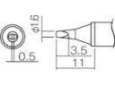 【ポイント2倍★22日20:00~27日9:59迄】【お取り寄せ】白光 こて先 1.6WD型 T12-WD16 電気はんだこて はんだ 静電気対策用品 生産加工用品 作業用品 工具