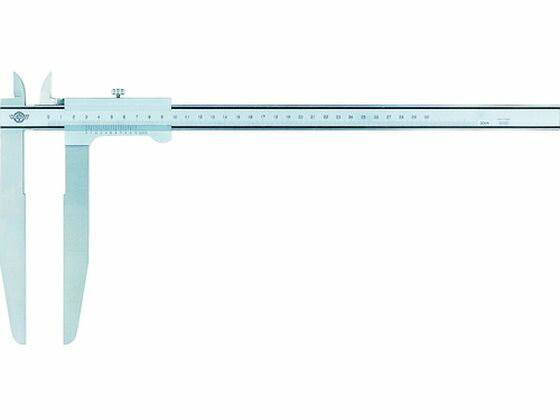 【レビュー投稿で100円OFFクーポン】送料無料 【お取り寄せ】カノン ロングジョウノギス450mm LSM45X230 ノギス 計測 作業