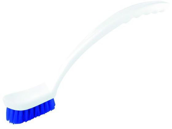 【レビュー投稿で100円OFFクーポン】【お取り寄せ】TRUSCO スリムブラシ HACCP対応 ブルー TSB-H-B タワシ ブラシ 清掃 衛生 水廻り 厨..