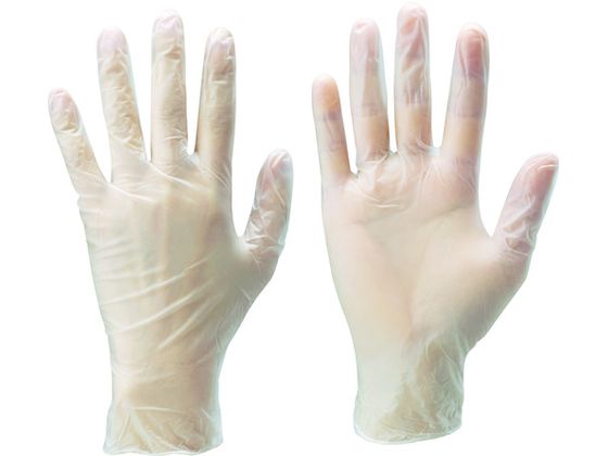 【マラソン限定★ポイント2倍】ビニール使い捨て手袋 NO806 ナイスハンドお手軽手袋 100枚 M ビニール プラスチック 使い捨て手袋 作業用手袋