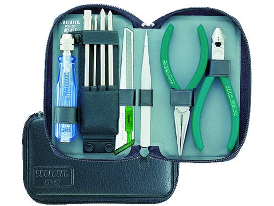 【レビュー投稿で100円OFFクーポン】【お取り寄せ】エンジニア マイキット KS-20 工具セット 作業工具 作業用品 工具