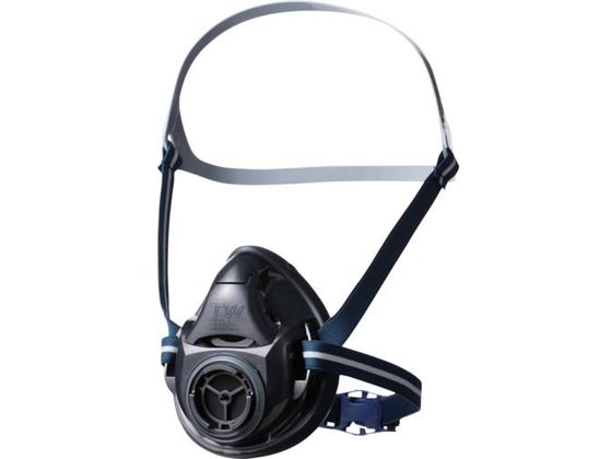 【マラソン限定★ポイント2倍】【お取り寄せ】シゲマツ 防じん・防毒マスクTW01S ブラック (L) TW01S-BK..