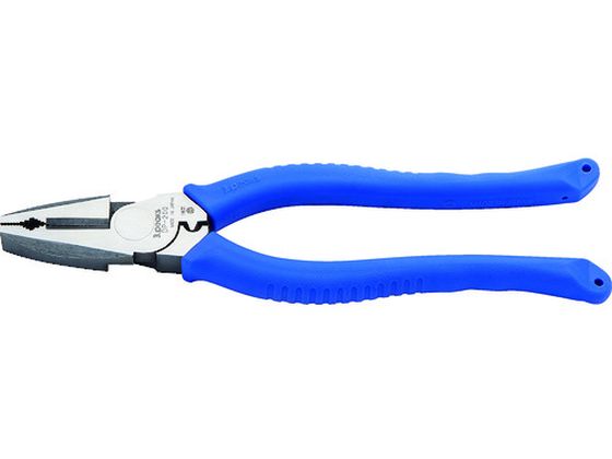 【レビュー投稿で100円OFFクーポン】【お取り寄せ】スリーピークス 電工パワーペンチ 200mm DP-200 ペンチ ニッパ プライヤー 作業用品 工具