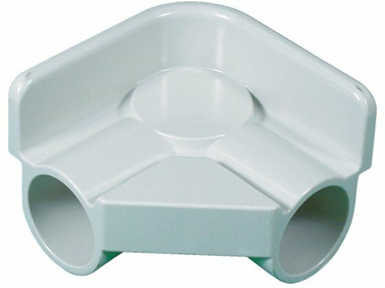 【レビュー投稿で100円OFFクーポン】【お取り寄せ】スペーシア プラスチックジョイントPJー607W 白 PJ-..