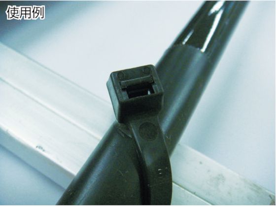 【お取り寄せ】パンドウイット/ナイロン結束バンド耐候性黒幅4.8times;長さ368(1