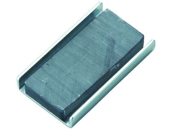 【お取り寄せ】TRUSCO キャップ付フェライト磁石 36mm×21mm×6mm 1個 マグネット 測定 作業