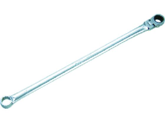 【レビュー投稿で100円OFFクーポン】【お取り寄せ】KTC 超ロングラチェットめがねレンチ(首振りタイプ) 10mm MR15L-10F めがねレンチ レンチ スパナ プーラー 作業用品 工具