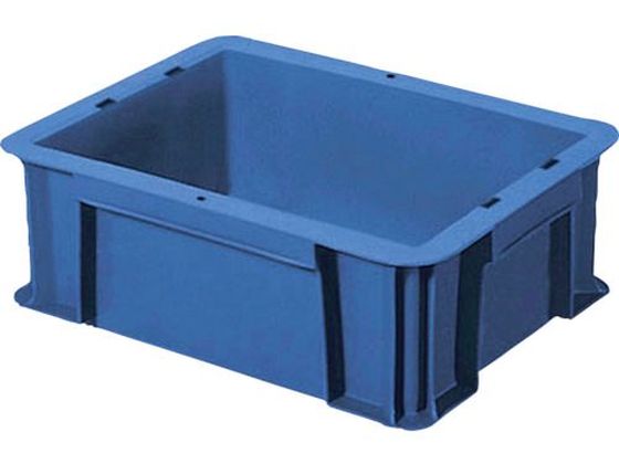 【レビュー投稿で100円OFFクーポン】【お取り寄せ】TRUSCO リサイクルコンテナ10L ダークブルー TRST-10 ボックスコンテナ 保管 作業