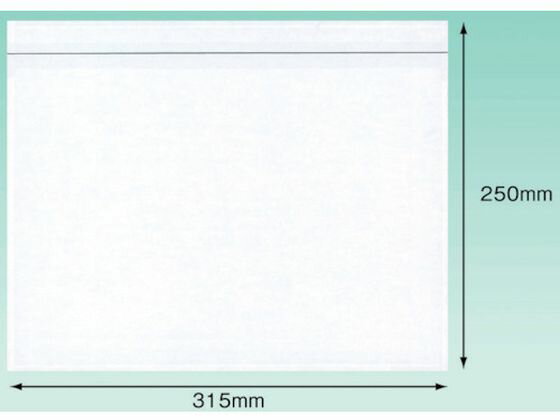 【レビュー投稿で100円OFFクーポン】【お取り寄せ】パピルス デリバリーパック A4サイズ用 250×315 100枚 PA-004T デリバリーパック 伝票袋 荷札 宅配 梱包