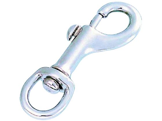 【ブラックフライデー限定★27日9:59迄店内ポイント2倍】【お取り寄せ】水本 ナスカン クロームメッキ 全長88mm B-783 吊具 物流 作業