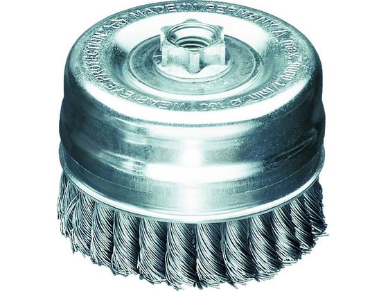 【レビュー投稿で100円OFFクーポン】【お取り寄せ】LESSMANN ノットカップブラシ Φ80  ...