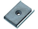 【レビュー投稿で100円OFFクーポン】【お取り寄せ】TRUSCO キャップ付フェライト磁石 50mm×27mm×12mm 1個 マグネット 測定 作業