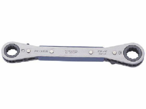 【マラソン限定★ポイント2倍】【お取り寄せ】TOP 板ラチェットレンチ 19×24mm PR-19X24N ラチェットレンチ レンチ スパナ プーラー 作業用品 工具