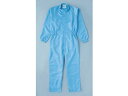 【レビュー投稿で100円OFFクーポン】【お取り寄せ】TRUSCO 制電糸グリッド仕様フード無つなぎ服 ブルー L TCOG-B-L クリーンウェア クリーン対策 静電気対策
