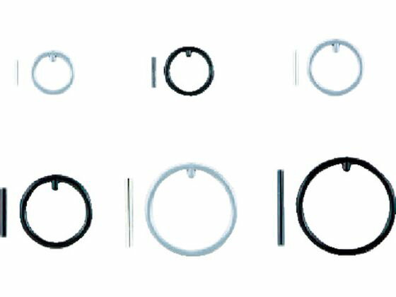 【レビュー投稿で100円OFFクーポン】【お取り寄せ】KTC ピンφ2.5×20mm・リングφ33 セット(各5) PR-2026 ソケット ソケットレンチ 作業用品 工具