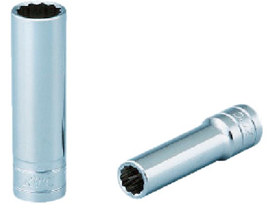 【レビュー投稿で100円OFFクーポン】【お取り寄せ】KTC 9.5sq.ディープソケット(十二角)9／32inch B3L-9 32W ソケット ソケットレンチ 作業用品 工具
