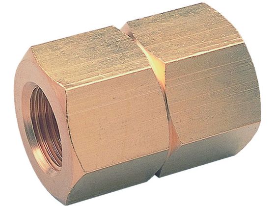 【レビュー投稿で100円OFFクーポン】【お取り寄せ】ASOH 異径六角ソケット PT1／8×PT1／4 NS-1012 継手 アダプター 配管材