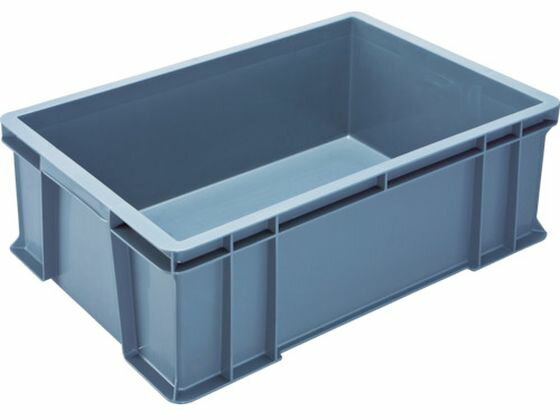 【マラソン限定★2,000円クーポン＆16日9:59迄ポイント2倍】【お取り寄せ】ヒシ S型コンテナ 有効内寸607×397×209mm グレー S-56