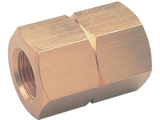 【レビュー投稿で100円OFFクーポン】【お取り寄せ】ASOH 異径六角ソケットPT1／4×PT1／2 NS-1024 継手 アダプター 配管材