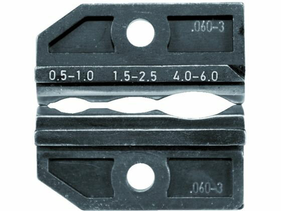 【レビュー投稿で100円OFFクーポン】【お取り寄せ】RENNSTEIG 圧着ダイス 624-060-3 絶縁端子0.5-6.0 624-060-3-3-0 圧着工具 空調 電設資材 作業用品 工具