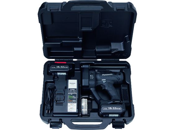 【マラソン限定★2,000円クーポン＆ポイント2倍】送料無料【お取り寄せ】Panasonic デュアル 充電式全ネジカッター 18V5.0Ahセット品 EZ45A9LJ2G-B 小型切断機 電動工具 油圧工具 作業用品 工具
