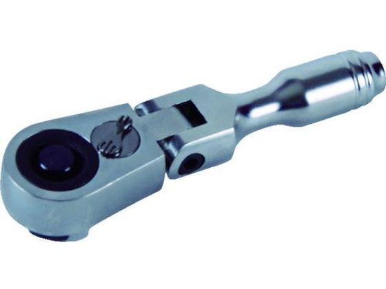 【楽天スーパーSALE限定★ポイント2倍＆2,000円クーポン】【お取り寄せ】TRUSCO 首振りショートラチェットハンドル 6.35mm TSFRH2 ソケット ソケットレンチ 作業用品 工具