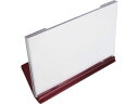 【ポイント2倍★22日20:00~27日9:59迄】【お取り寄せ】ミツヤ U型カード立大 赤 M17094 UC-1-RD カード立て ポップ スタンド POP 掲示